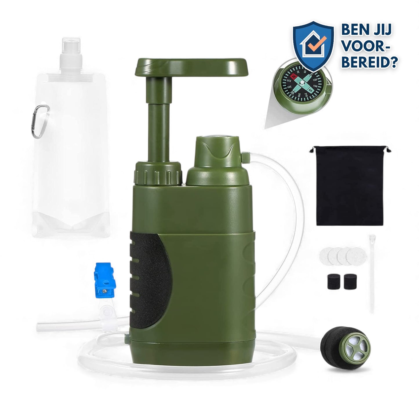 Filtron waterfilter voor noodsituaties