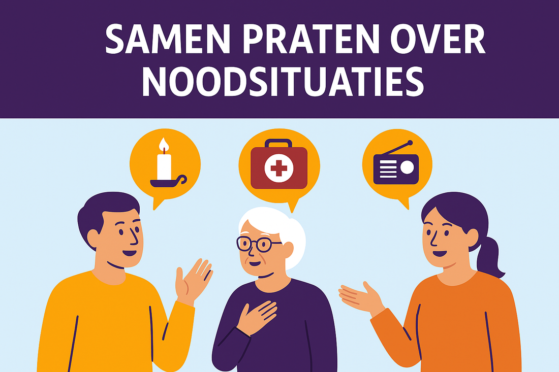 Samen praten over noodsituaties
