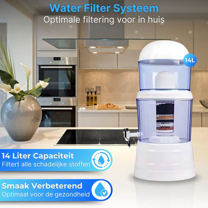 Purion waterzuiveraar voor noodsituaties 14L