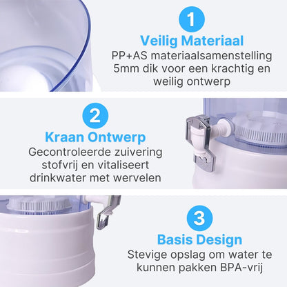 Purion waterzuiveraar voor noodsituaties 14L