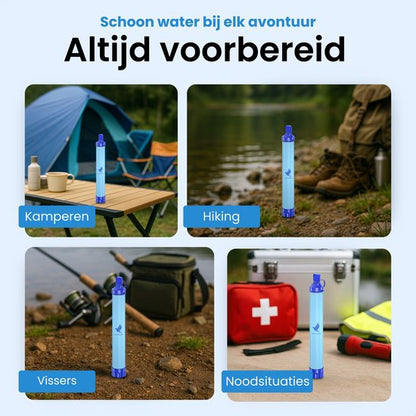 Hydron waterfilter voor noodsituaties