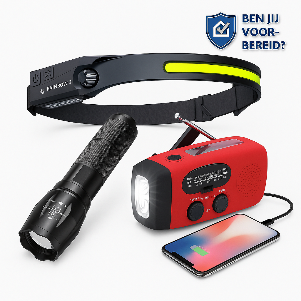 Noodpakket stroomuitval basis