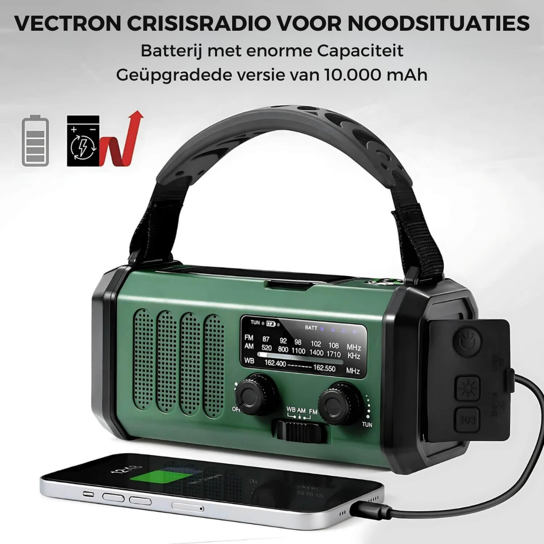 Vectron crisisradio voor noodsituaties