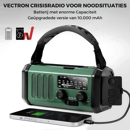 Vectron crisisradio voor noodsituaties