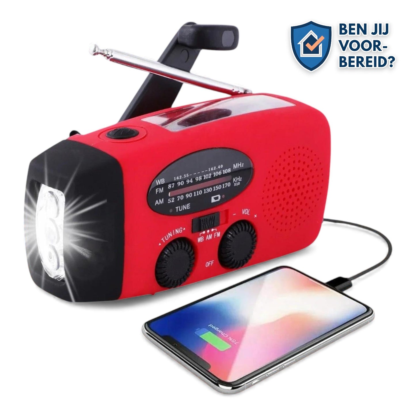 Securion crisisradio voor noodsituaties