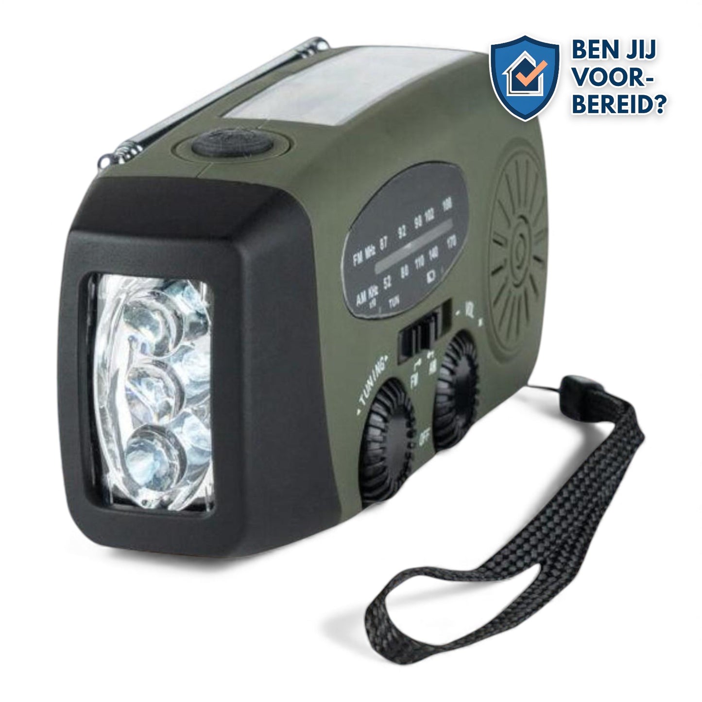 Securion crisisradio voor noodsituaties