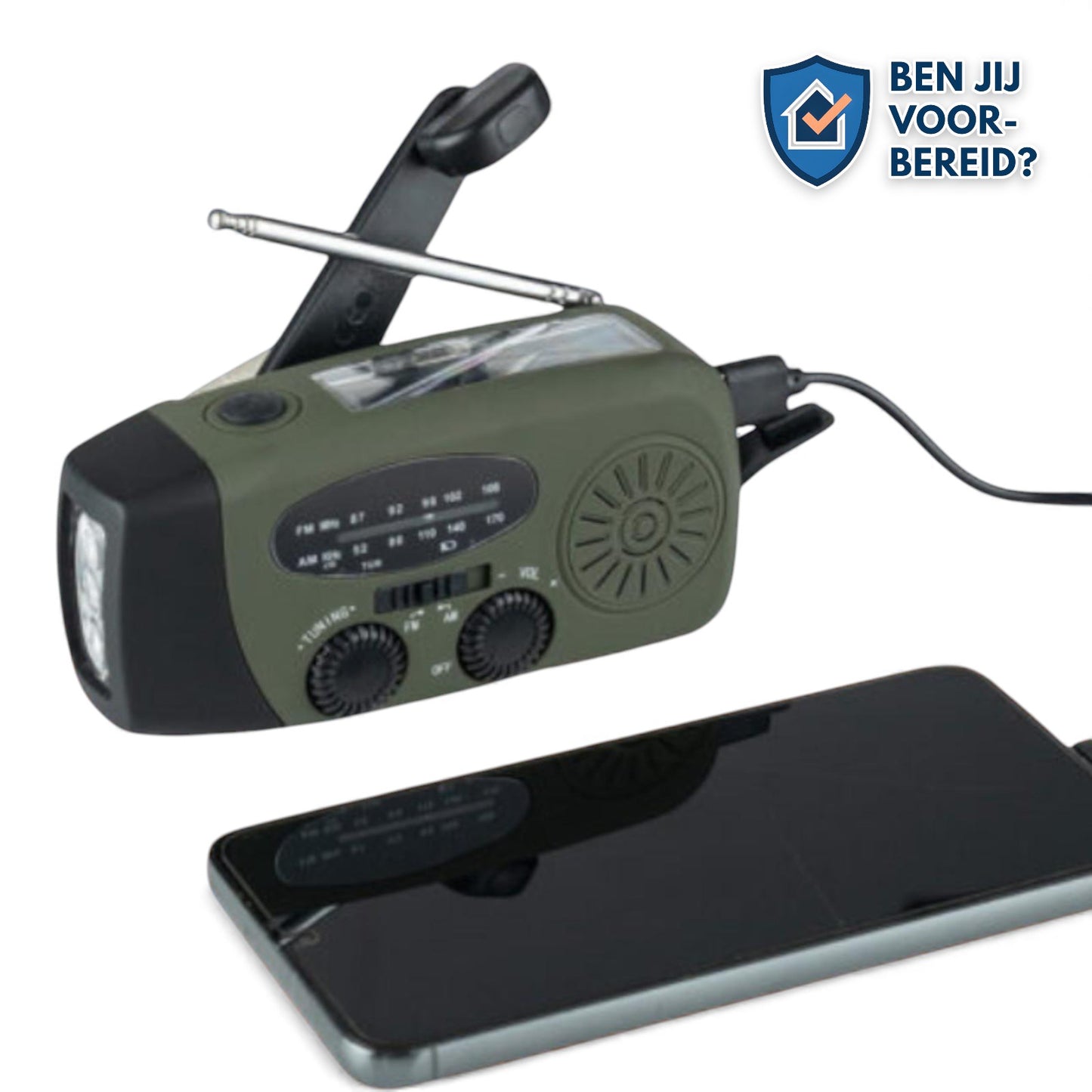 Securion crisisradio voor noodsituaties