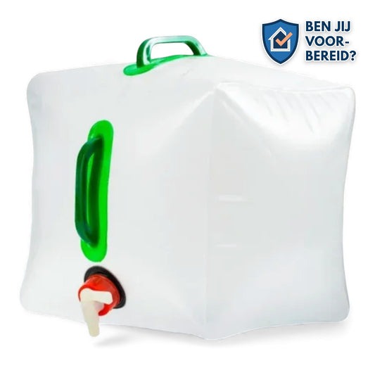 Aquion opvouwbare jerrycan voor noodsituaties