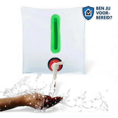 Aquion opvouwbare jerrycan voor noodsituaties