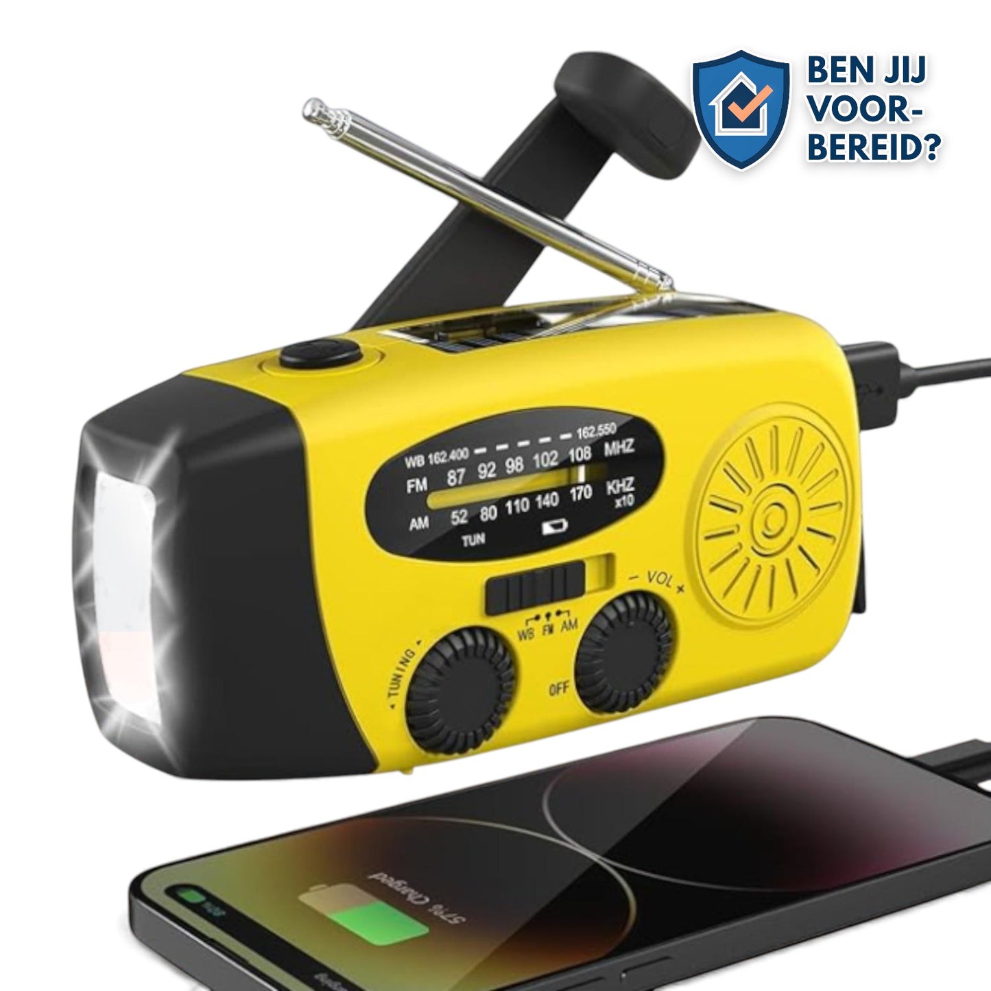 Securion crisisradio voor noodsituaties