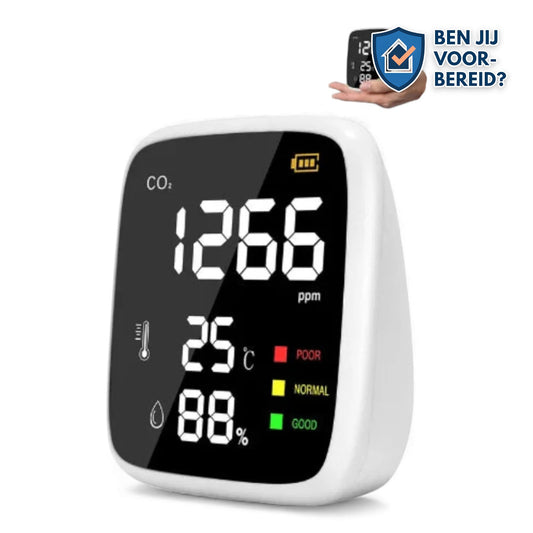 Aerion CO₂-meter voor noodsituaties