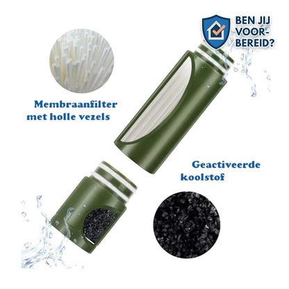 Filtron waterfilter voor noodsituaties