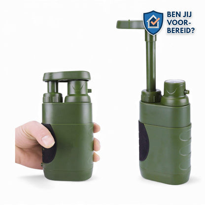 Filtron waterfilter voor noodsituaties